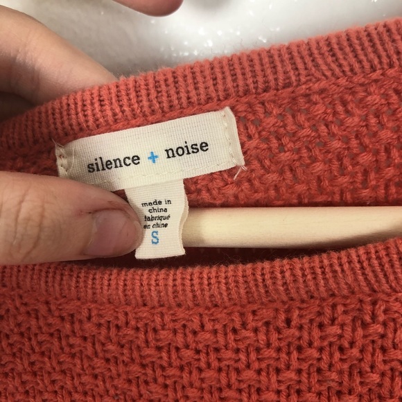 Silence + Noise orange sweater S - Picture 4 of 5